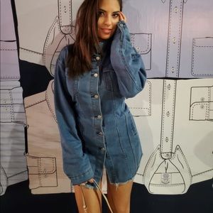 Jeans dress /jacket.
